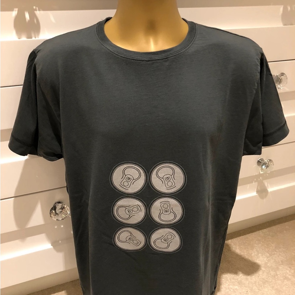 Gray Graphic Men's T-Shirt